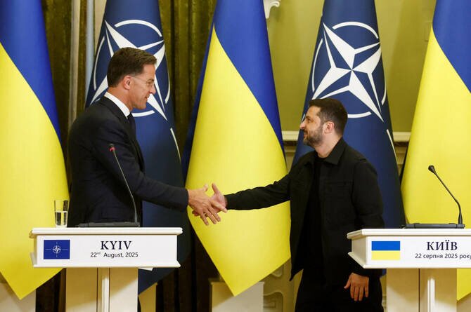 NATO Chief Pushes for Security Guarantees During Ukraine Visit