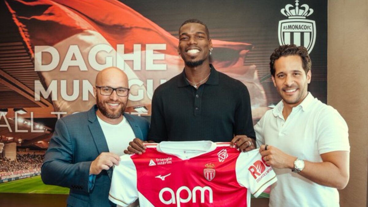Paul Pogba Joins AS Monaco After Doping Ban