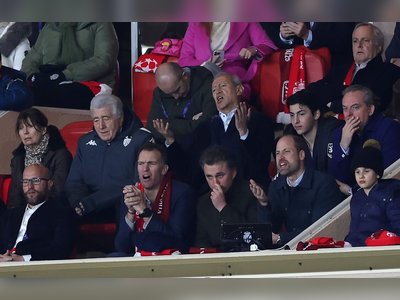 Prince William Attends Monaco Soccer Match