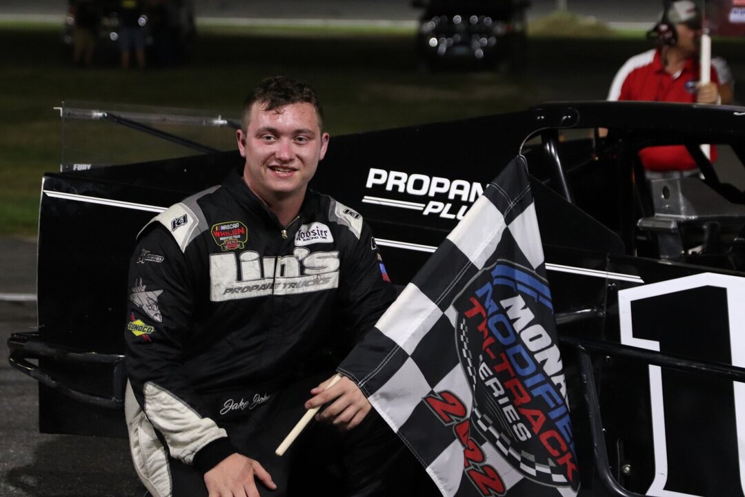 Jake Johnson Wins Monaco Modified Series Race