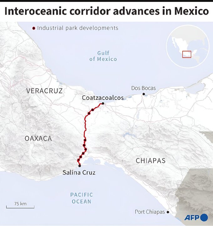 Mexico Upgrades Rail Line to Rival Panama Canal
