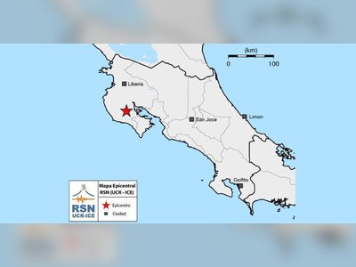 Magnitude 3.7 Earthquake Recorded Near Golfito, Costa Rica
