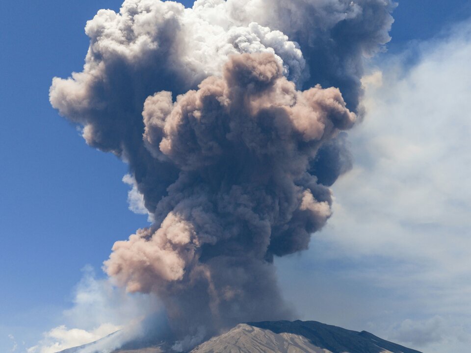 Mount Etna Eruption Intensifies with Explosive Activity
