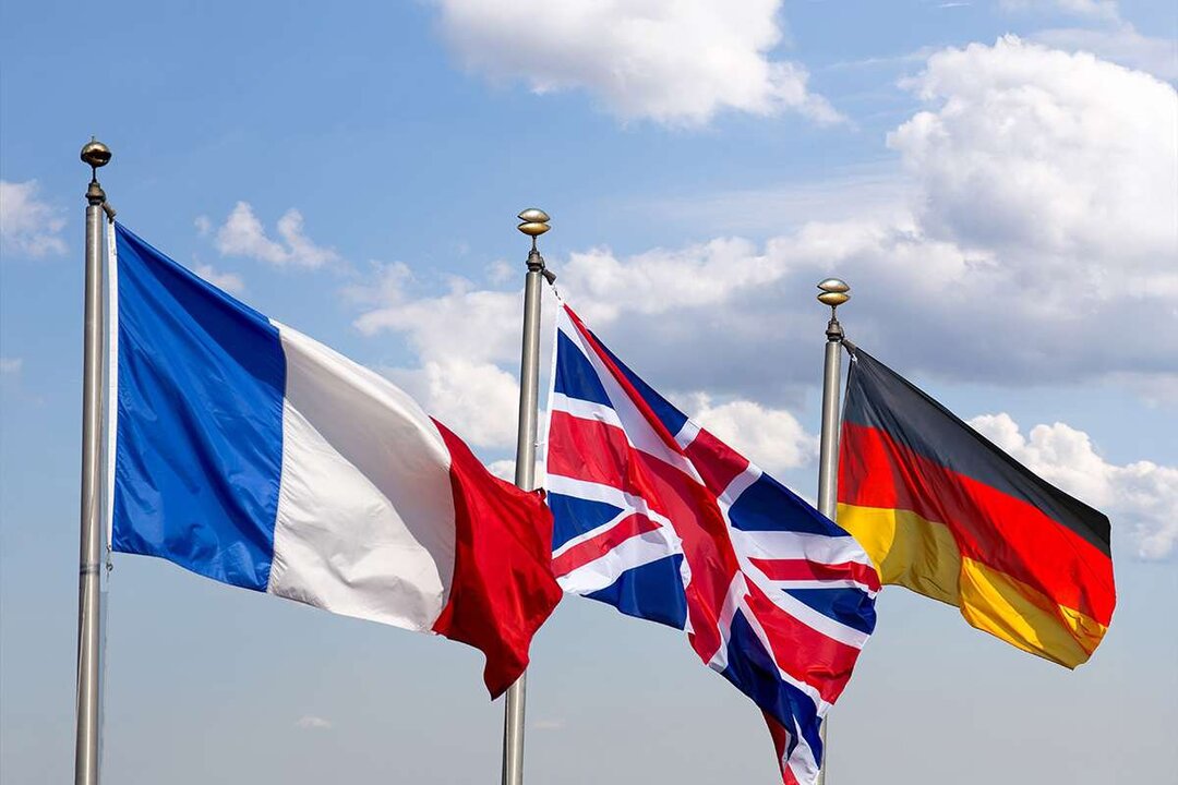 Vereinigtes Königreich, Frankreich und Deutschland werden Sanktionen gegen den Iran wieder einführen.