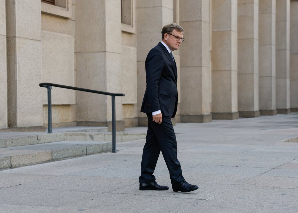 Deutschands Sicherheit mit den baltischen Staaten verbunden, sagt Minister.
