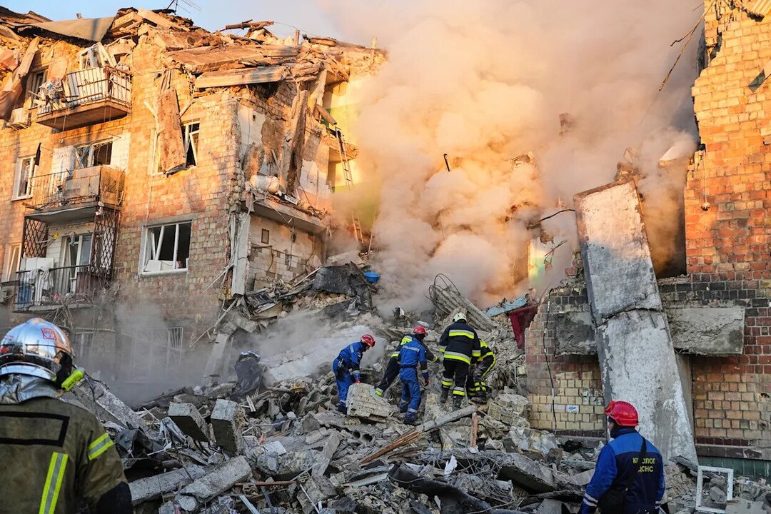 EU Leaders Outraged After Deadly Russian Strike on Kyiv