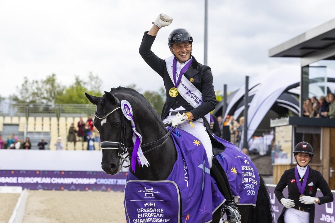 Belgium’s Justin Verboomen Wins European Dressage Gold