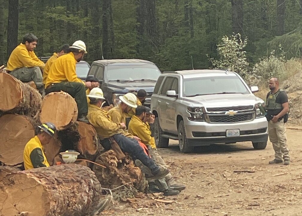 Oregon Firefighter Arrested While on Duty in Washington