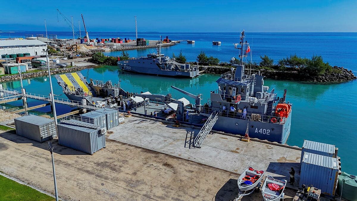 Australia Delivers New Landing Craft to Tonga