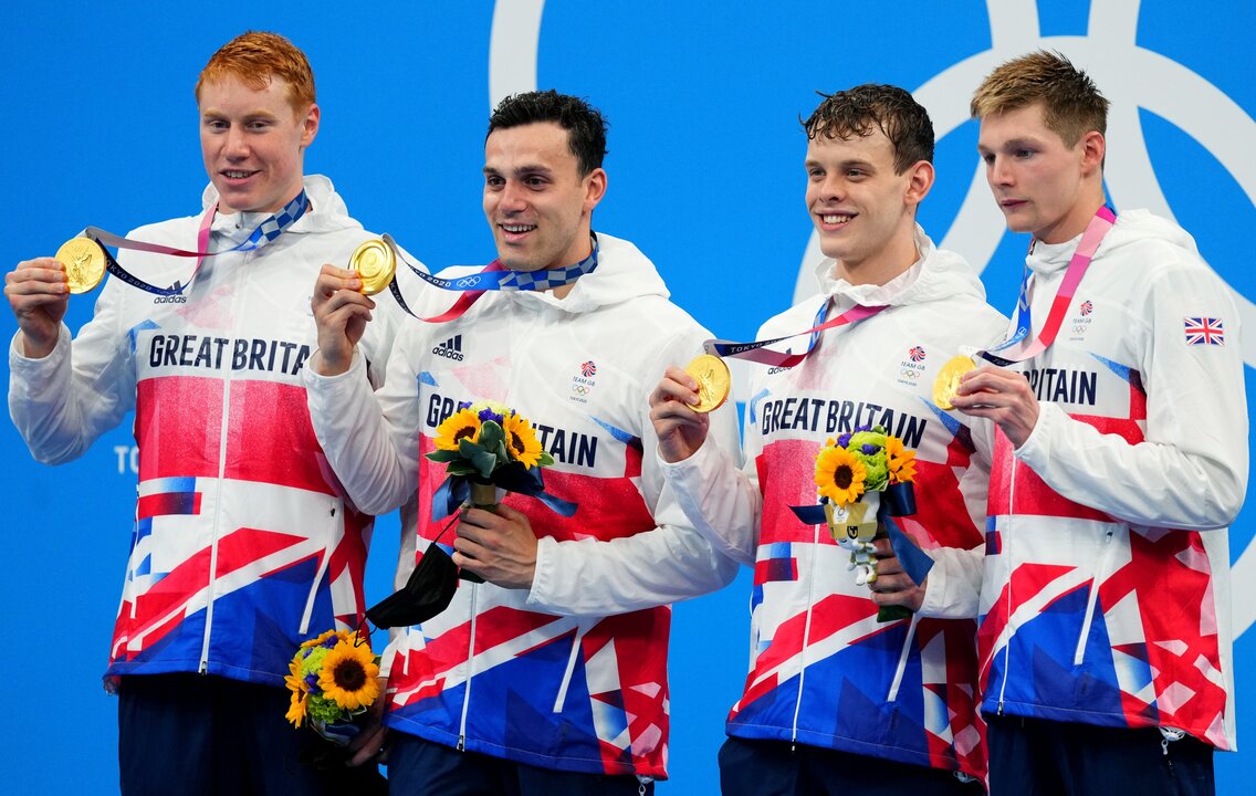 Great Britain Wins Gold in Men’s Freestyle Relay