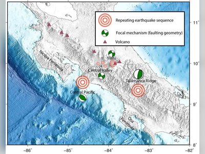 Series of Earthquakes Recorded Across Costa Rica