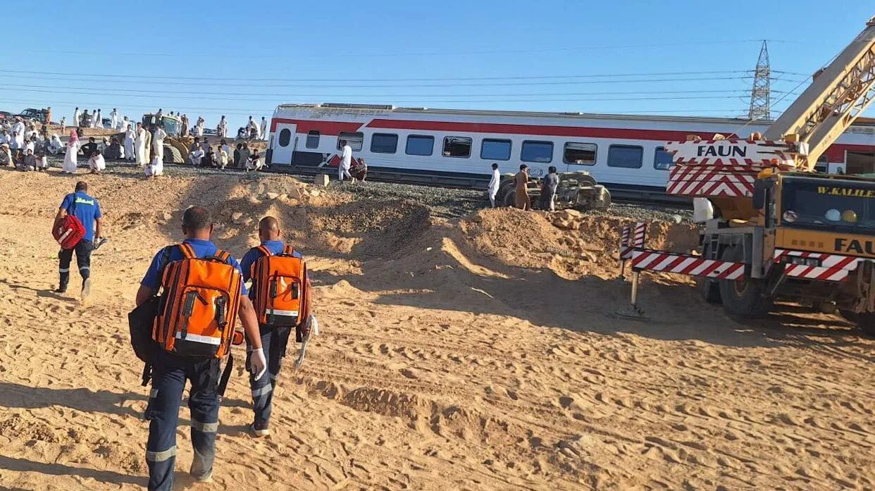 Train Derailment in Egypt Leaves Three Dead and Dozens Injured