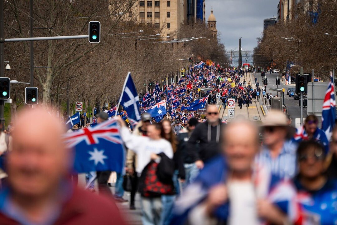 Mass Protests in Australia Against Immigration Policies