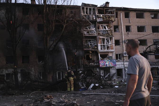 Russian Drone Attack Damages Power Facilities in Odesa, Leaving Thousands Without Electricity