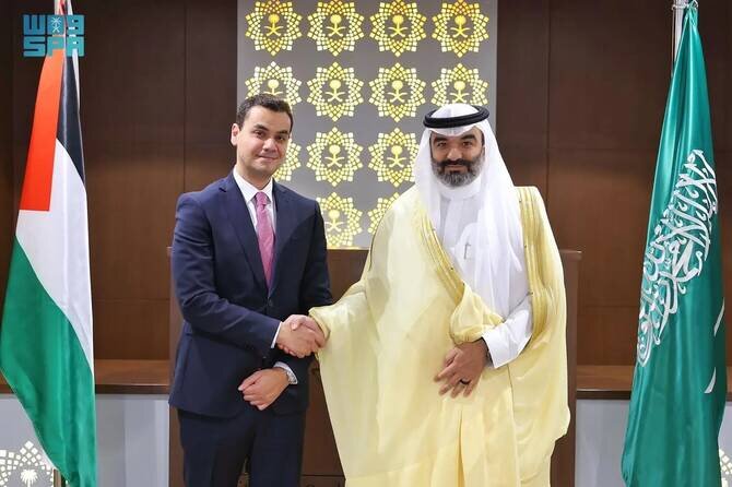 Saudi Minister and Palestinian Counterpart Discuss Strategic Digital Partnership