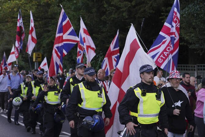 Fresh Protests Outside UK Hotels Housing Asylum Seekers