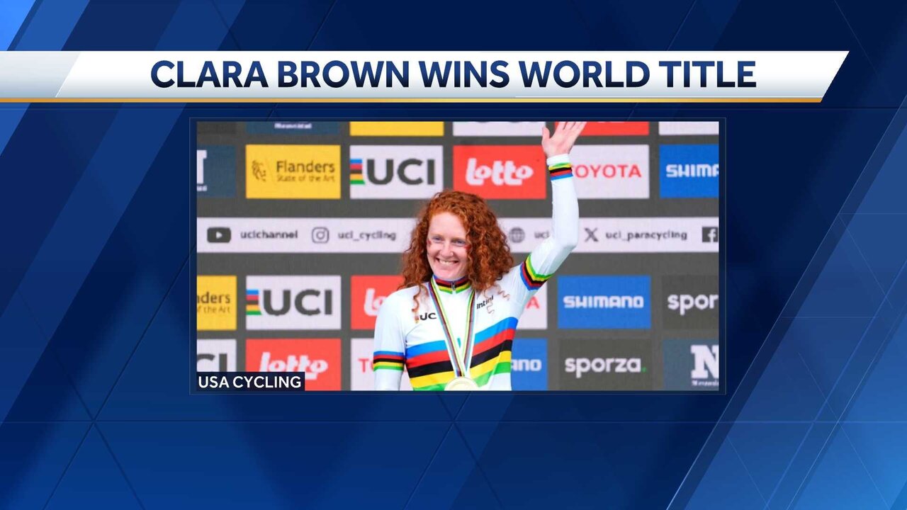 American Cyclist Clara Brown Wins World Title in Belgium