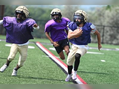 Amsterdam High Football Team Prepares for Season