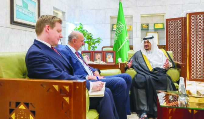 Riyadh Deputy Governor Receives Australian Ambassador in Riyadh