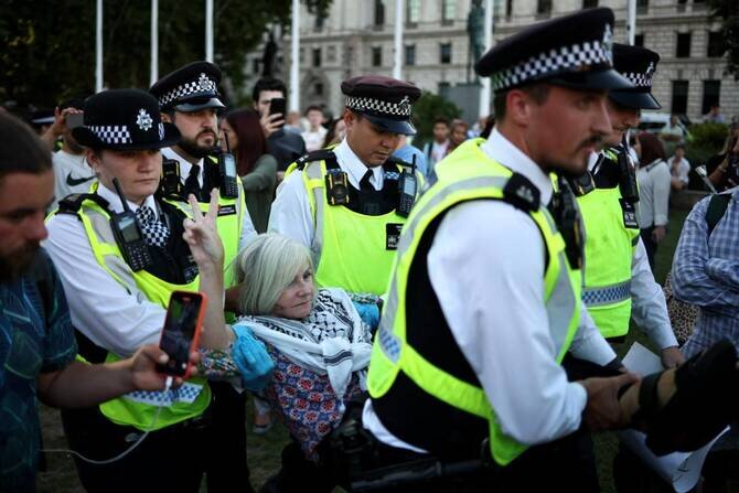 Critics of Palestine Action Ban Say 'Key' Figures Arrested in Dawn Raids