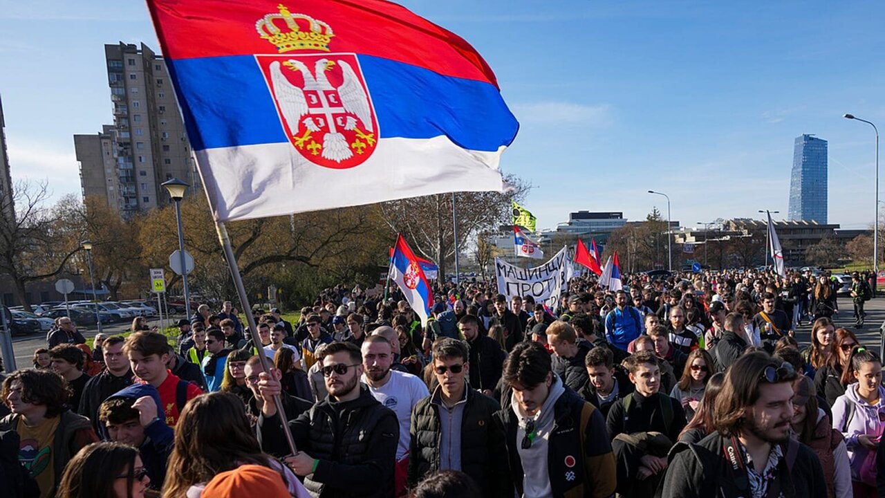 Public Protests Continue Across Serbia