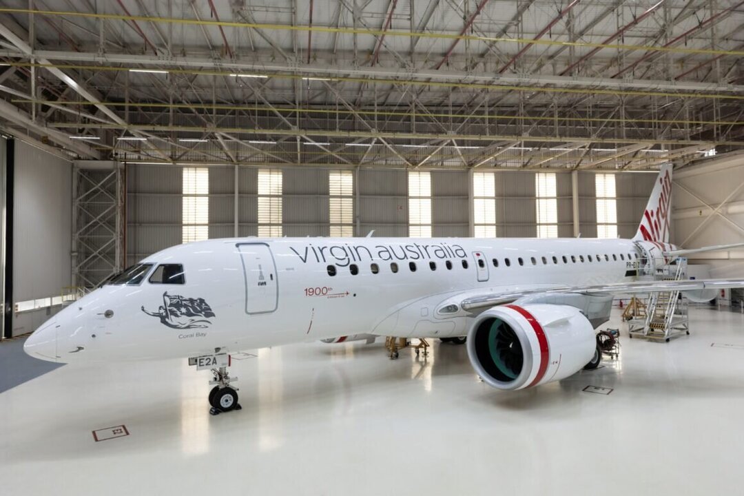 Virgin Australia Receives First Embraer E190-E2 Aircraft