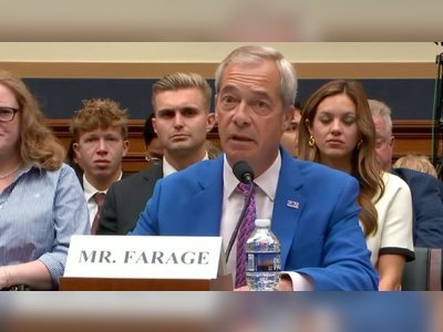 Nigel Farage Tells U.S. Lawmakers UK Is 'Like North Korea' on Free Speech
