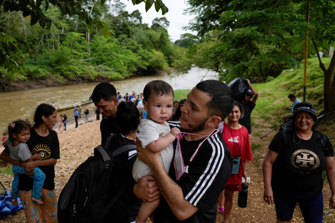 Migrant Crossings Through Darien Gap Drop Sharply