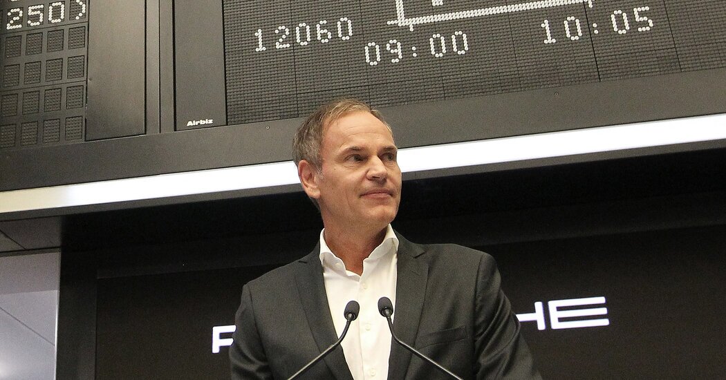 Porsche Loses Blue-Chip Status in Germany