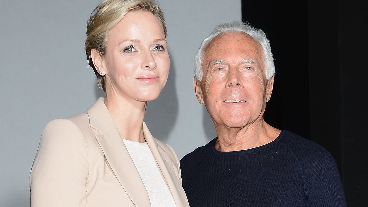 Princess Charlene and Lady Kitty Spencer Lead Armani Tributes