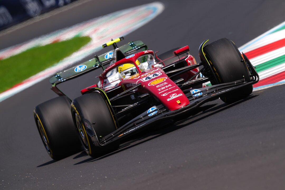 Lewis Hamilton Leads Ferrari One-Two in Italian GP Practice