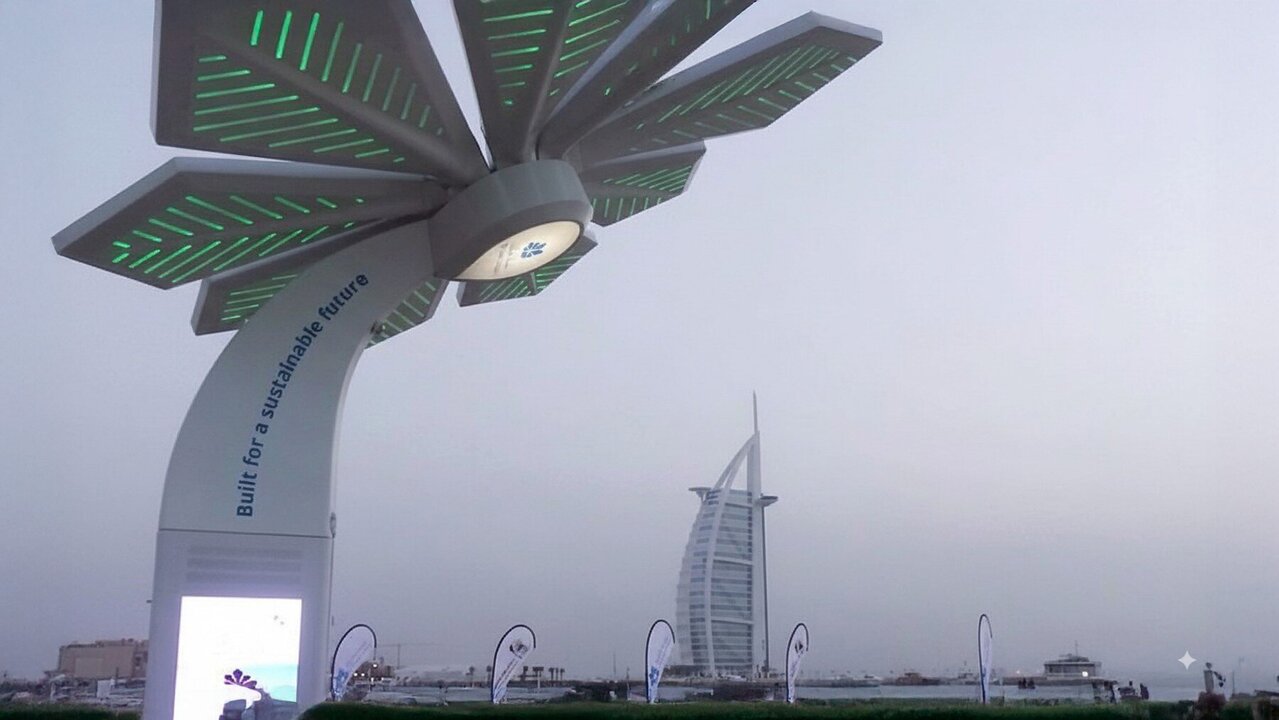 Dubai Expands Renewable Energy with Photovoltaic Palms