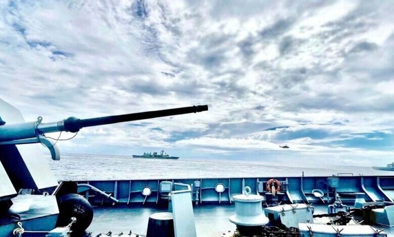 Allied Forces Conduct Joint Drills in South China Sea