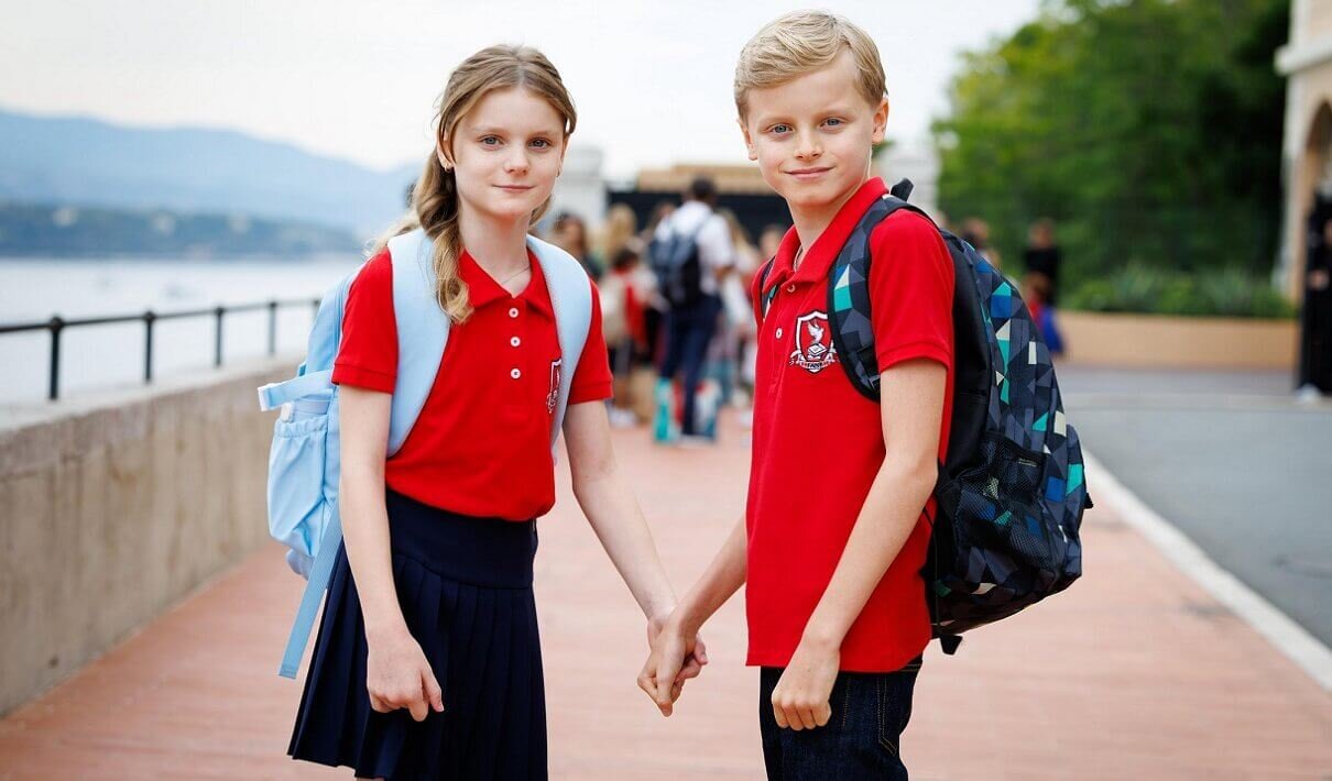 Princess Gabriella Returns to School in Monaco