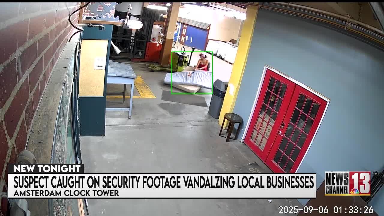 Security Footage Shows Amsterdam Clock Tower Burglary