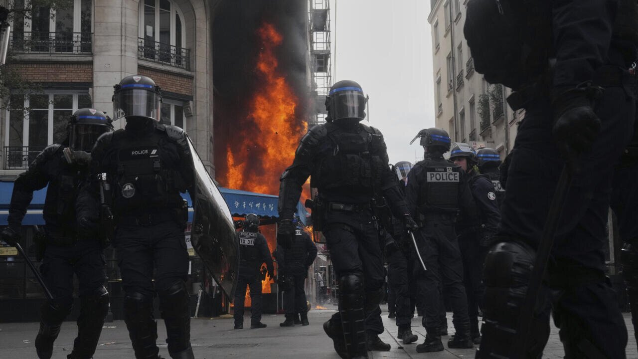 French Police Arrest Hundreds During Protests