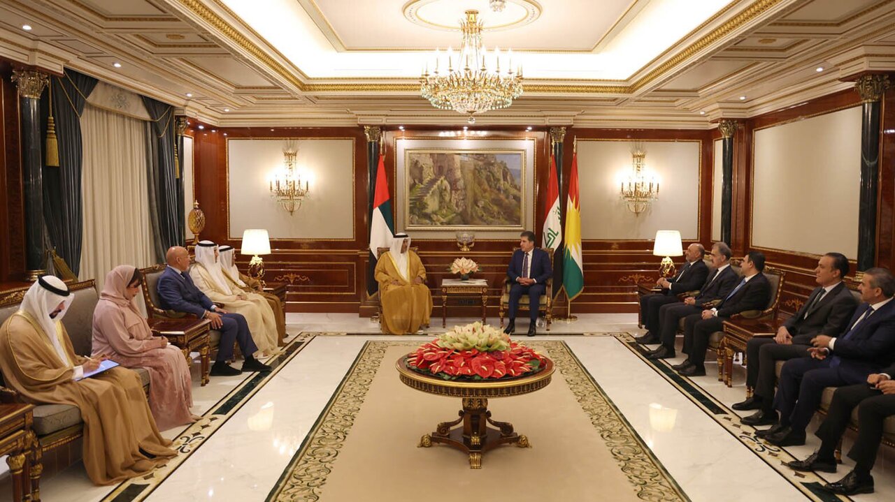 كردستان والإمارات العربية المتحدة يتفقان على تعميق العلاقات الاقتصادية