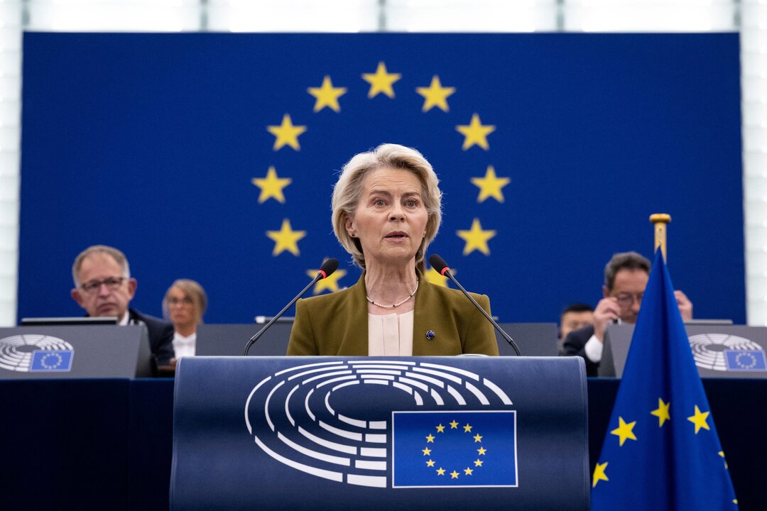 Von der Leyen Pledges EU Action to Halt Gaza War