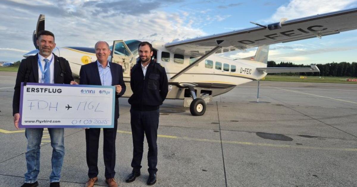Flyvbird Relaunches as Vini with First Commercial Flights in Germany