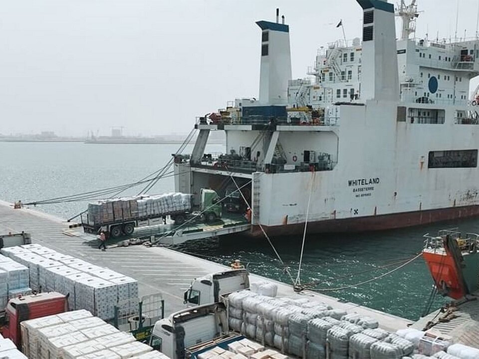UAE Sends Humanitarian Aid Ship to Afghanistan
