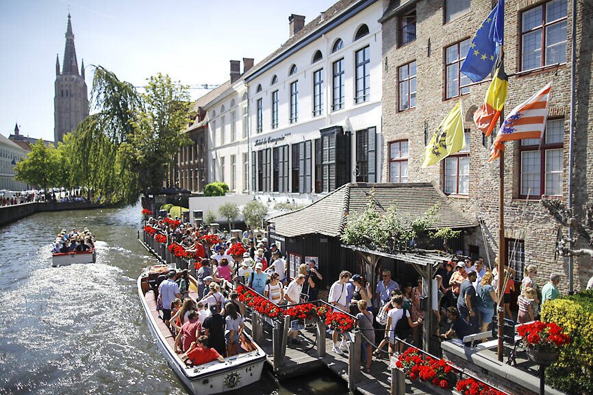 Tourism Spotlight: Bruges Captivates Visitors With Canals and Waffles