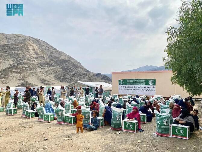 KSrelief Provides Food Aid in Afghanistan and Somalia