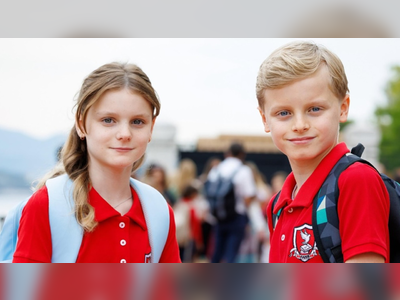 Monaco Royals Celebrate Children’s Return to School
