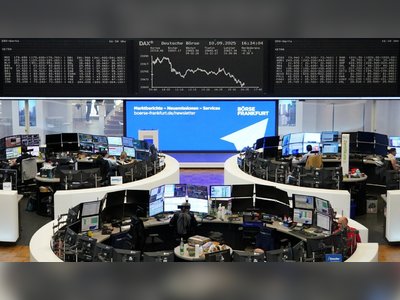 Les actions européennes baissent alors que les actions de santé entraînent une chute.