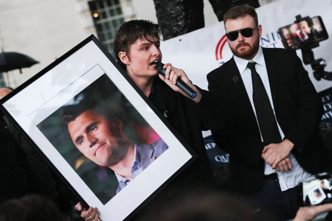 Charlie Kirk Supporters Hold Vigils in the UK and Australia