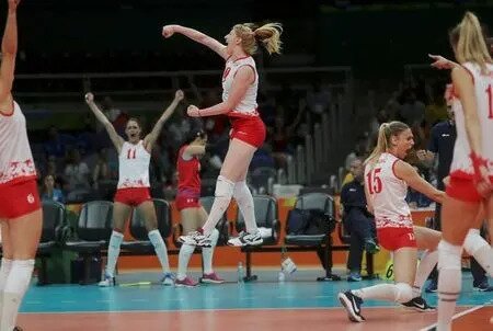 Serbian Women’s Volleyball Team Eliminates U.S. Favorites