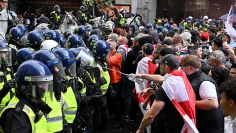 Protesters Clash with Police at London Far-Right Rally