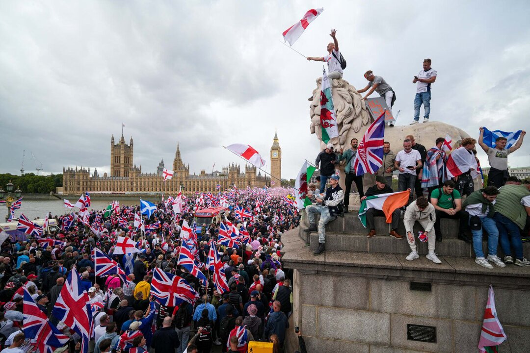 Tens of Thousands Join Far-Right Rally in London