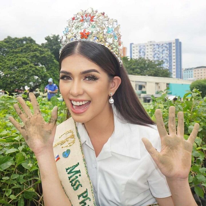Miss Philippines Earth Praised for Social Advocacy