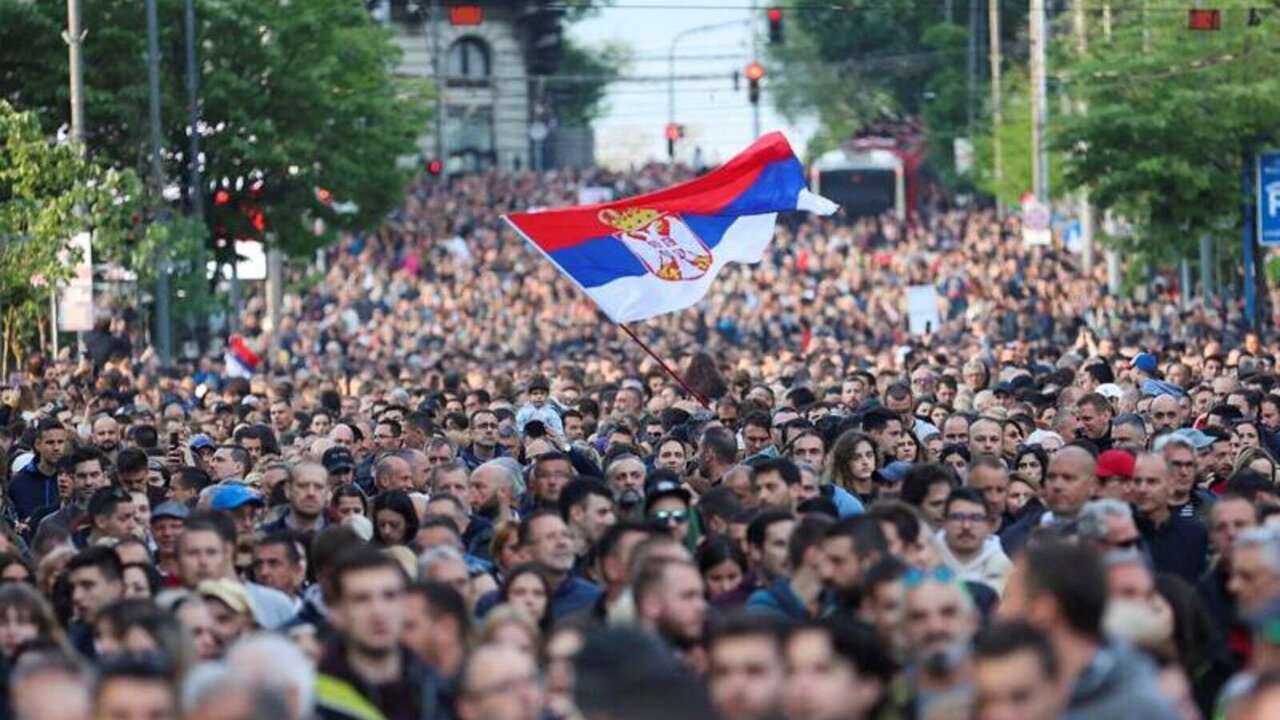 Protests and Counter-Protests Intensify in Serbia